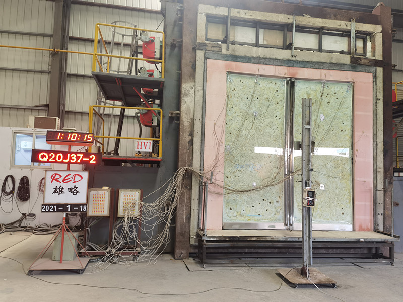 喜訊：恒保26mm水晶硅防火玻璃又一次通過(guò)歐標(biāo)BSEN 1634 EI60測(cè)試！